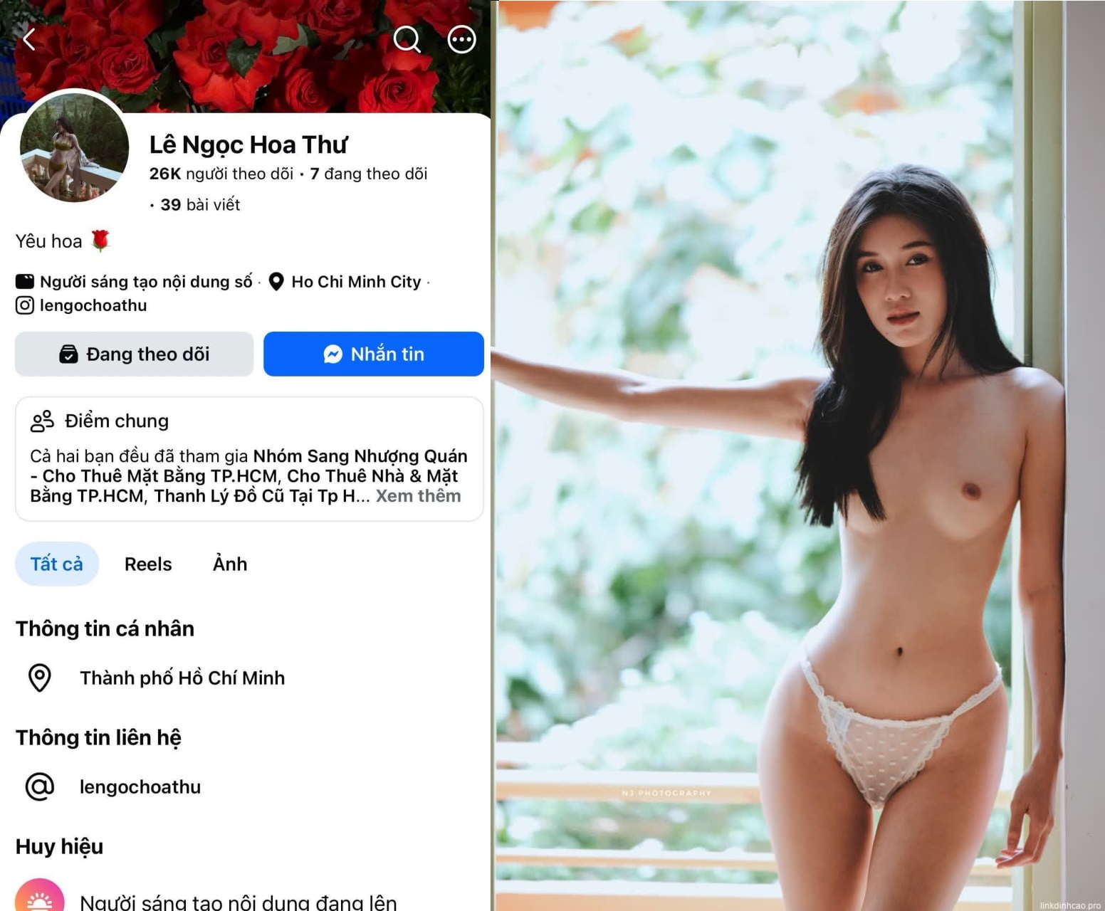 Sex Lê Ngọc Hoa Model Foto Tubuh Montok Enak